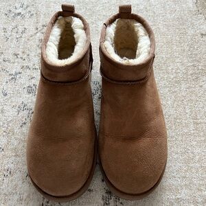 UGG Classic Ultra Mini Chestnut Boots